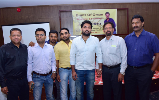 Rakshit Shetty in Muscat